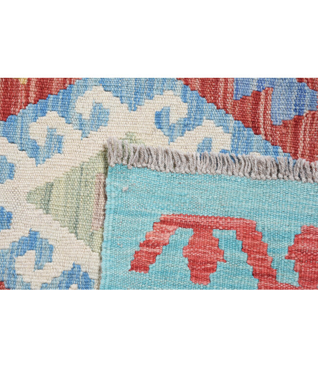 246x171 cm Handgewebter Traditioneller Kelim Teppich Woll