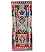 Kelimshop 200x80 cm Handgeweven Kelim Loper  Wol  Vloerkleed Tapijt