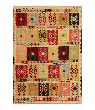 Kelimshop 289x206cm Handwoven Traditional Kelim Area Rug Wool Carpet Kelimshop 289x206cm Handwoven Traditional Kelim Area Rug Wool Carpet