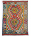 Kelimshop 166x124 cm Handwoven Traditional Kelim Area Rug Wool Carpet