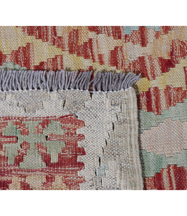 310x210 cm Handgewebter Traditioneller Kelim Teppich Woll