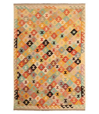 Kelimshop 296x200cm Handgewebter Traditioneller Kelim Teppich Woll Kelimshop 296x200cm Handgewebter Traditioneller Kelim Teppich Woll