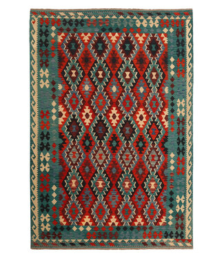 Kelimshop 296x200cm Handgewebter Traditioneller Kelim Teppich Woll Kelimshop 296x200cm Handgewebter Traditioneller Kelim Teppich Woll