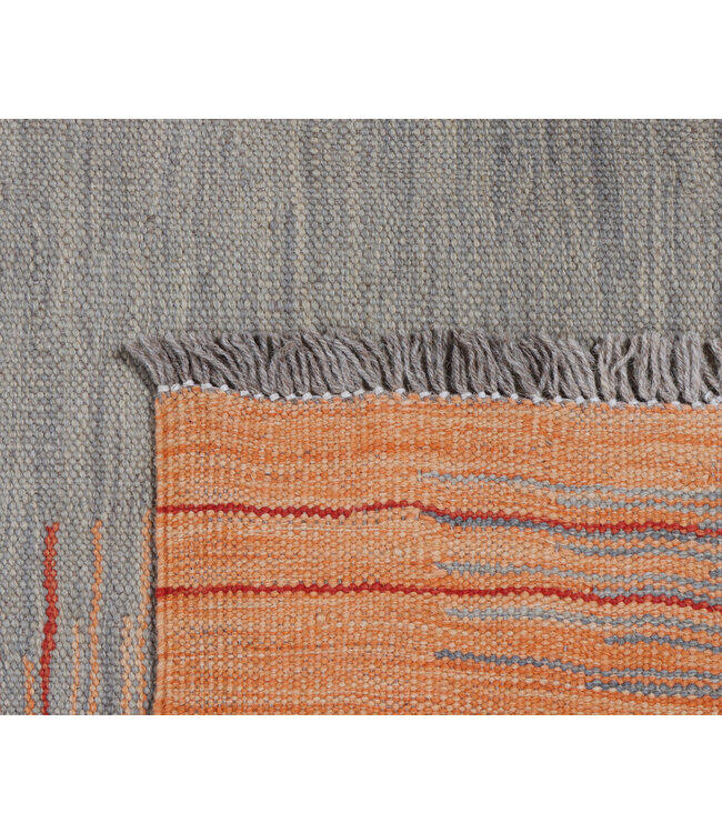 182x122 cm Handgeweven Moderne  Wollen Kelim Tapijt