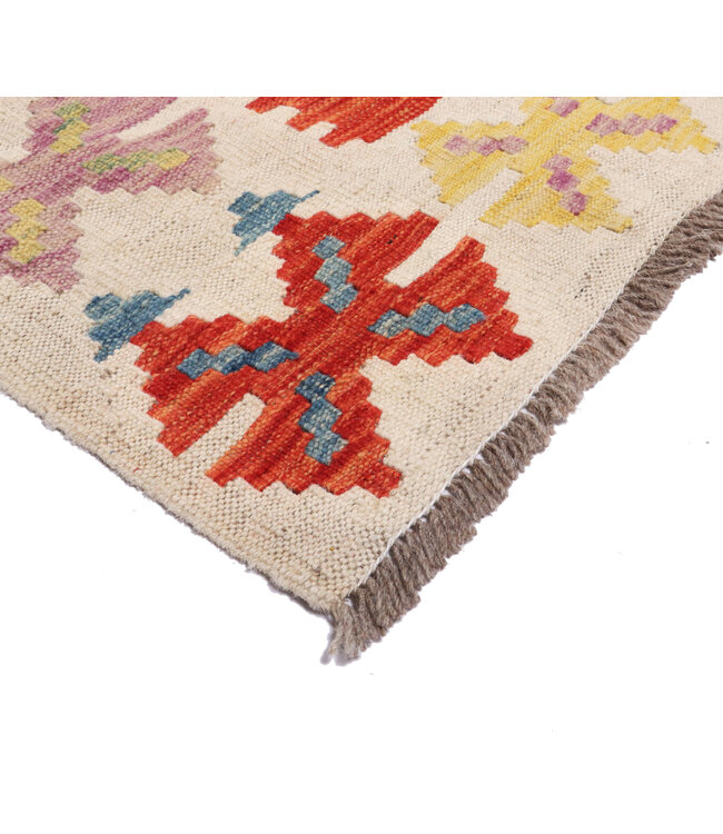 246x200 cm Handgewebter Traditioneller Kelim Teppich Woll