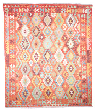 Kelimshop 245x206 cm Handwoven Traditional Kelim Area Rug Wool Carpet Kelimshop 245x206 cm Handwoven Traditional Kelim Area Rug Wool Carpet
