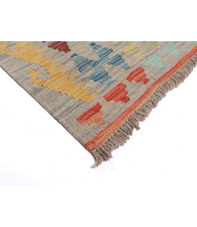 249x202 cm Handgewebter Traditioneller Kelim Teppich Woll