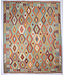 Kelimshop 249x202 cm Handgeweven Traditionele Kelim Vloerkleed Wol Tapijt