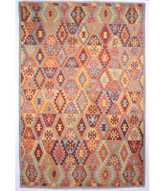 Kelimshop 292x203 cm Handwoven Traditional Kelim Area Rug Wool Carpet Kelimshop 292x203 cm Handwoven Traditional Kelim Area Rug Wool Carpet