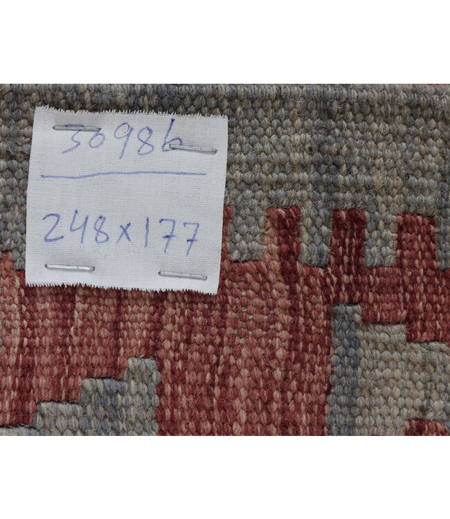 248x177 cm Handgewebter Traditioneller Kelim Teppich Woll