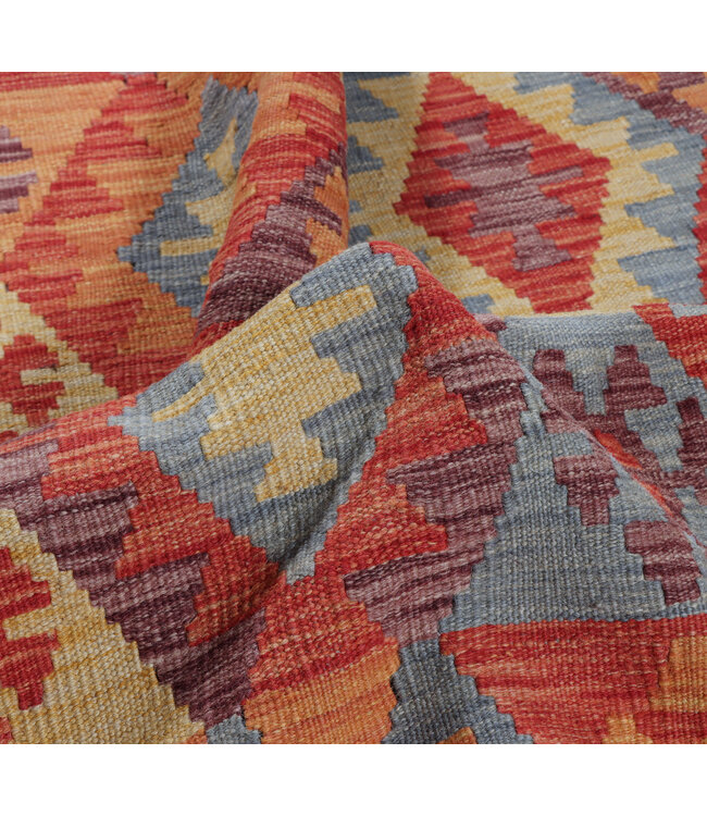 248x177 cm Handgewebter Traditioneller Kelim Teppich Woll