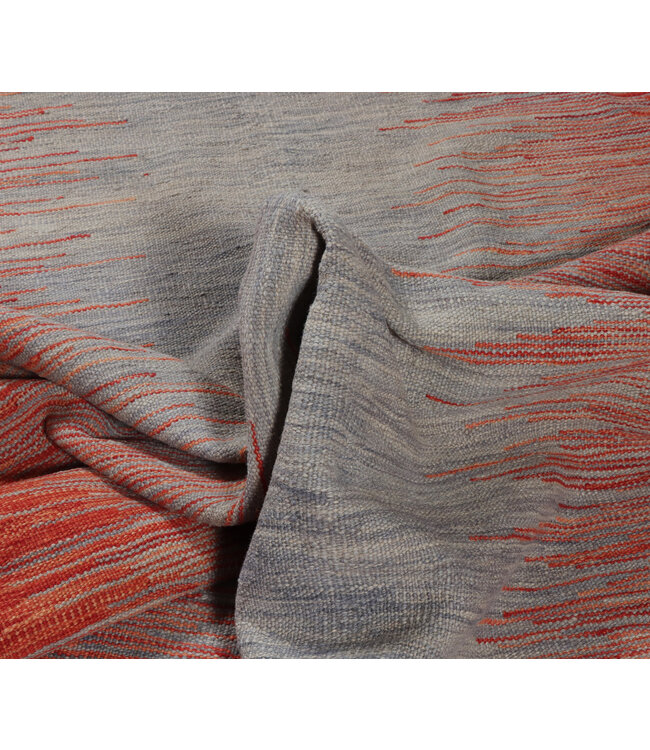 248x174 cm Handgeweven Moderne  Wollen Kelim Tapijt