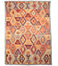 Kelimshop 245x175 cm Handgewebter Traditioneller Kelim Teppich Woll