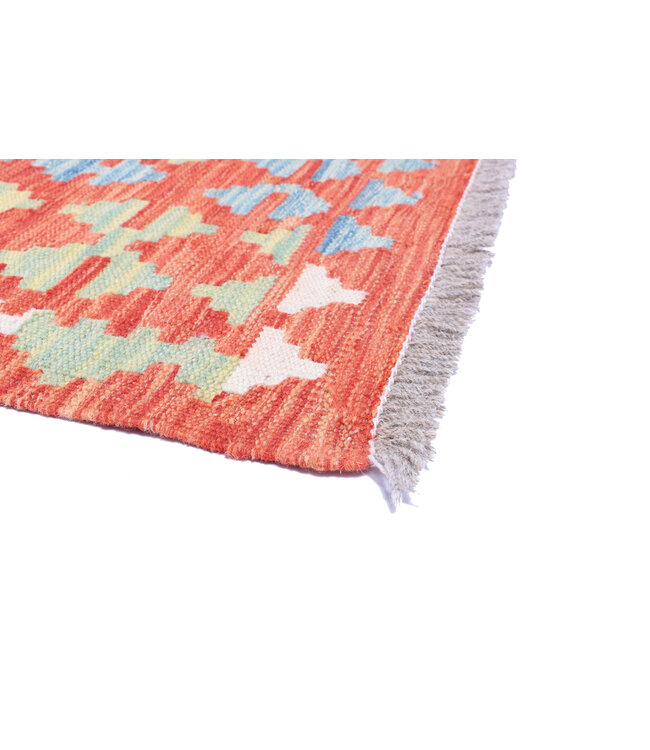 288x200cm Handgewebter Traditioneller Kelim Teppich Woll