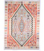 Kelimshop 244x197cm Handgewebter Traditioneller Kelim Teppich Woll