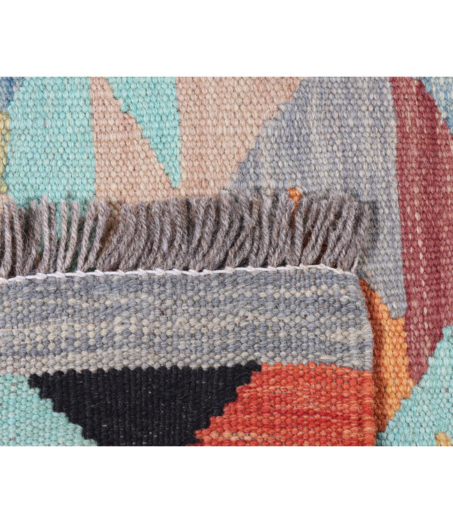 244x171 cm Handgewebter Traditioneller Kelim Teppich Woll