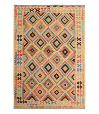 Kelimshop 294x202cm Handwoven Traditional Kelim Area Rug Wool Carpet Kelimshop 294x202cm Handwoven Traditional Kelim Area Rug Wool Carpet
