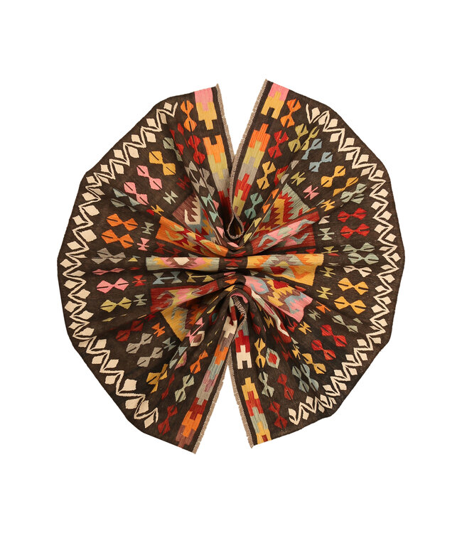 293x200cm Handwoven Traditional Kelim Area Rug Wool Carpet