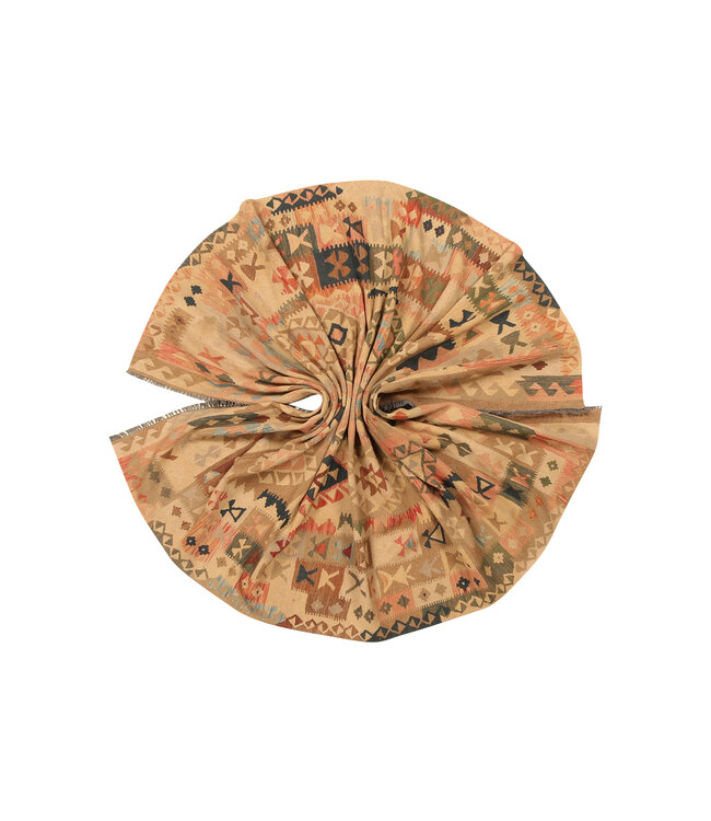 306x199cm Handgewebter Traditioneller Kelim Teppich Woll