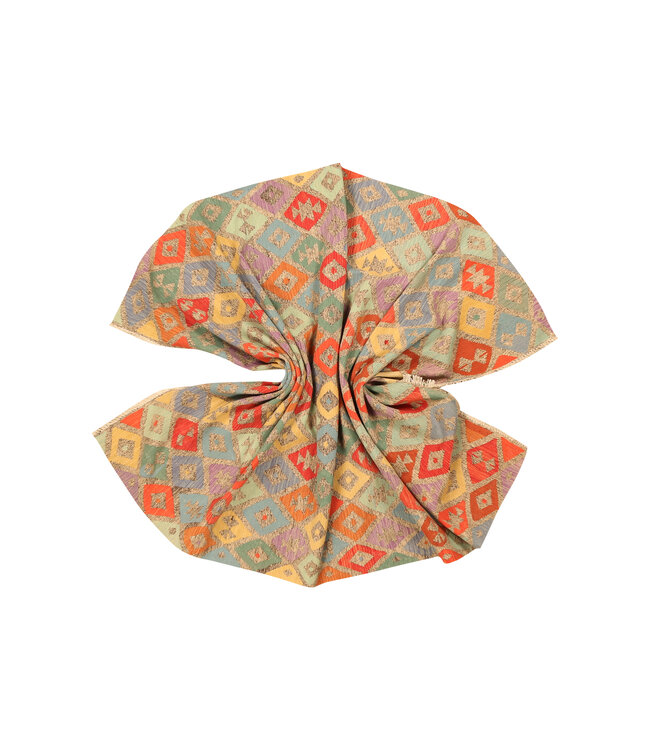 293x200cm Handgeweven Traditionele Kelim Vloerkleed Wol Tapijt