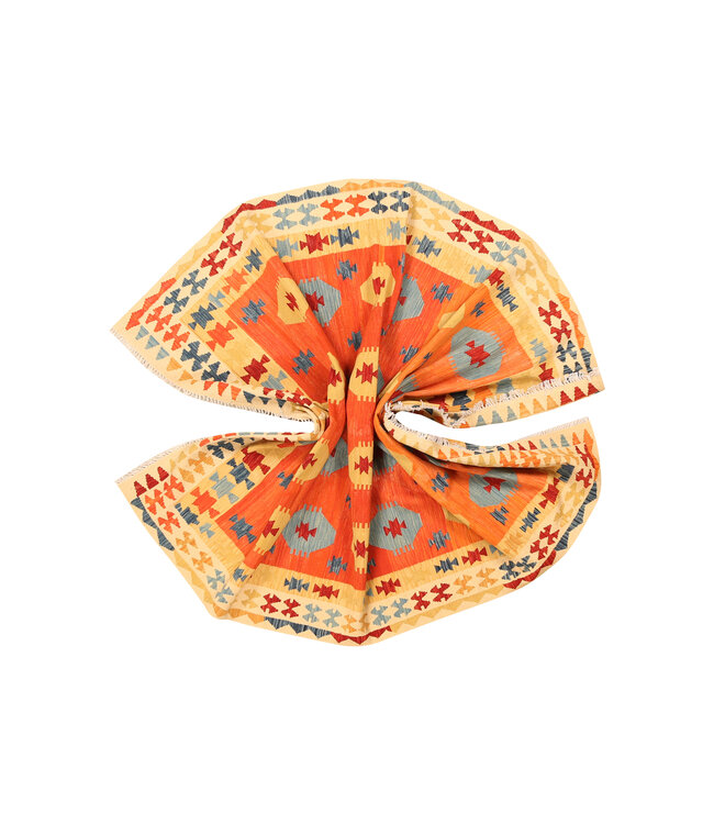 288x201cm Afghaans oosters wollen tapijt handgemaakt Kelim-kleed