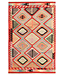 Kelimshop 297x194cm Afghanischer orientalischer Wollteppich handgefertigter Kelim-Teppich