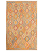Kelimshop 308x192cm Afghaans oosters wollen tapijt handgemaakt Kelim-kleed