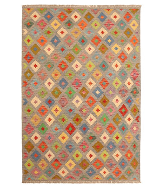 Kelimshop 299x199cm Afghan Oriental wool carpet Handmade Kelim Rug Kelimshop 299x199cm Afghan Oriental wool carpet Handmade Kelim Rug