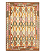 Kelimshop 305x210cm  Afghanischer orientalischer Wollteppich handgefertigter Kelim-Teppich