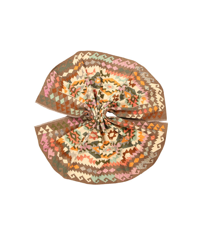 305x210cm Afghaans oosters wollen tapijt handgemaakt Kelim-kleed