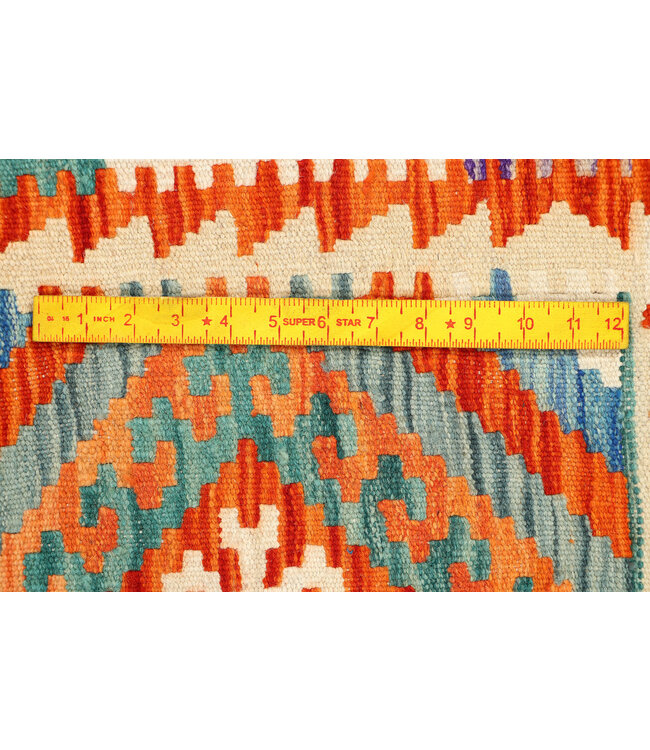 156x102 Afghan Oriental wool carpet Handmade Kelim Rug