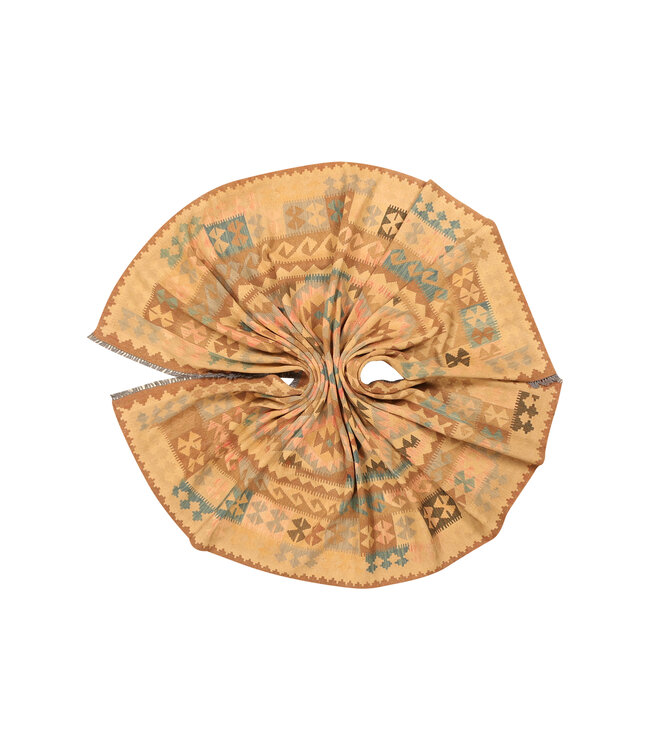 308x192cm Afghaans oosters wollen tapijt handgemaakt Kelim-kleed