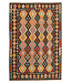 Kelimshop 303x204cm Afghaans oosters wollen tapijt handgemaakt Kelim-kleed