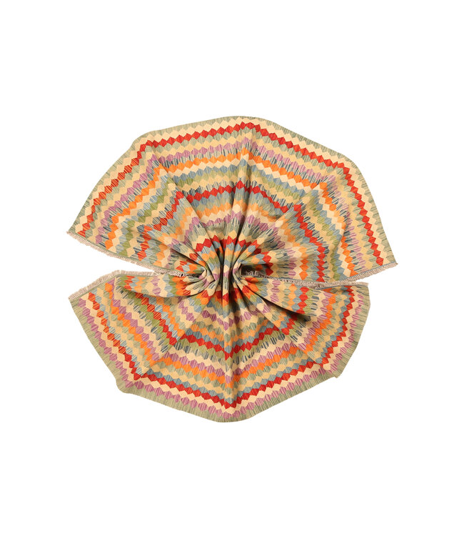 300x199cm Afghan Oriental wool carpet Handmade Kelim Rug