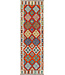 Kelimshop 244x79 Afghan Oriental wool carpet Handmade Kelim Rug