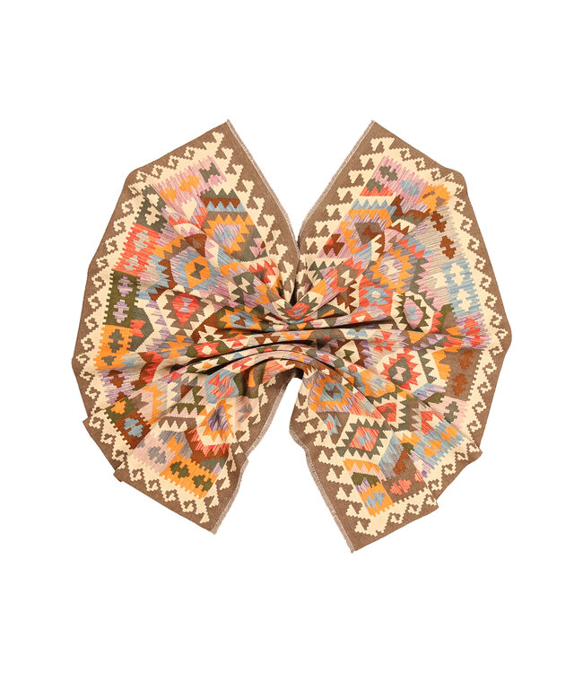 303x203cm Afghan Oriental wool carpet Handmade Kelim Rug