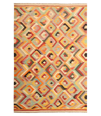 Kelimshop 298x202cm Afghan Oriental wool carpet Handmade Kelim Rug Kelimshop 298x202cm Afghan Oriental wool carpet Handmade Kelim Rug