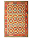 Kelimshop 308x205cm  Afghanischer orientalischer Wollteppich handgefertigter Kelim-Teppich