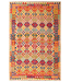 Kelimshop 300x194cm Afghanischer orientalischer Wollteppich handgefertigter Kelim-Teppich