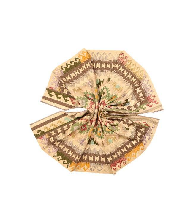 300x195cm Afghan Oriental wool carpet Handmade Kelim Rug