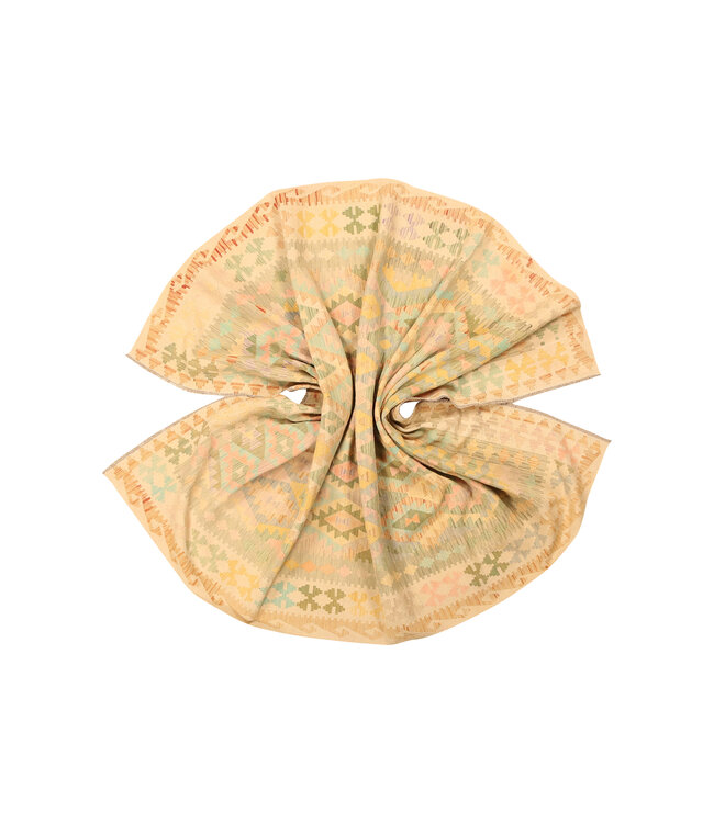 290x203cm Afghan Oriental wool carpet Handmade Kelim Rug