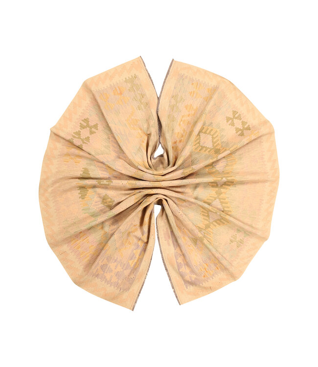 300x200cm Afghanischer orientalischer Wollteppich handgefertigter Kelim-Teppich