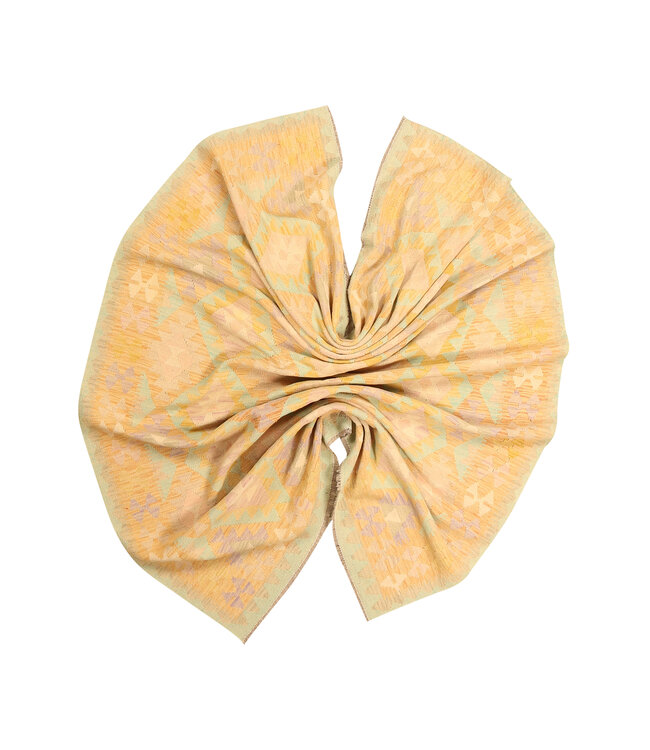 300x197cm Afghanischer orientalischer Wollteppich handgefertigter Kelim-Teppich