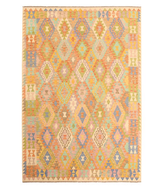 Kelimshop 297x200cm Afghan Oriental wool carpet Handmade Kelim Rug Kelimshop 297x200cm Afghan Oriental wool carpet Handmade Kelim Rug