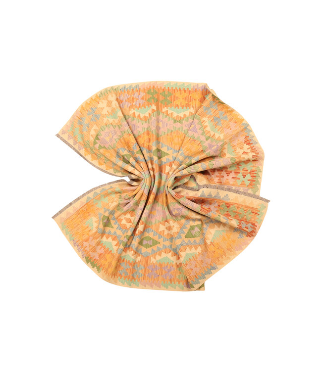 296x192cm Afghaans oosters wollen tapijt handgemaakt Kelim-kleed