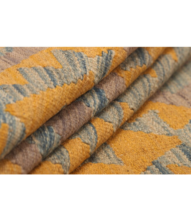 298x205cm Afghan Oriental wool carpet Handmade Kelim Rug