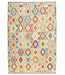 Kelimshop 292x201cm  Afghanischer orientalischer Wollteppich handgefertigter Kelim-Teppich