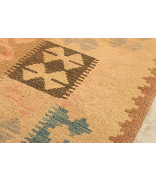 308x192cm Afghan Oriental wool carpet Handmade Kelim Rug