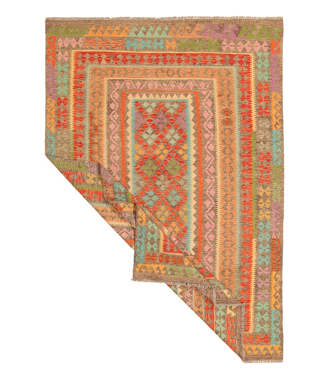 298x210cm  Beautiful Rug Handwoven Kelim Wool  Oriental carpet