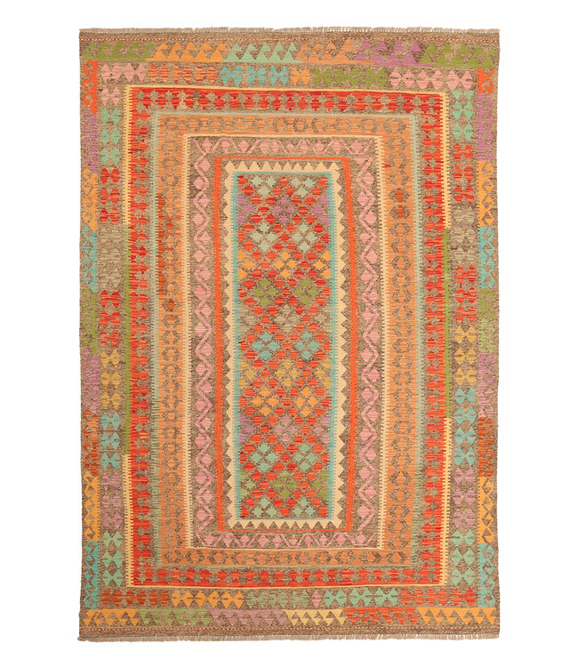298x210cm  Beautiful Rug Handwoven Kelim Wool  Oriental carpet